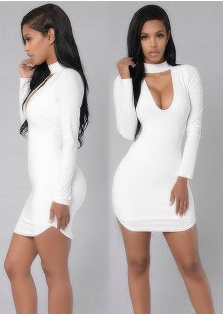 Bursting with Style: Sexy V Collar Cocktail Dresses for Fashionistas - Antoniette Apparel